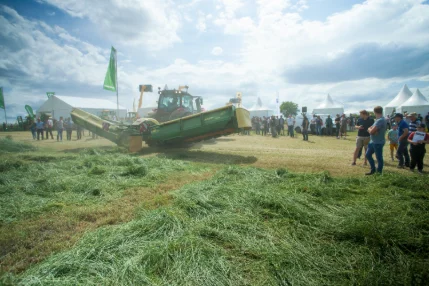 Une ferme géante en conditions réelles